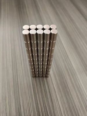comprar Ímã permanente de grande resistência da categoria N52 NdFeB dos ímãs fortes super dobro do disco de NiCuNi online manufacture