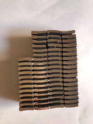 comprar Ímãs arcados do boro do ferro do neodímio para o gerador N45 R53*r49*20°*25 do motor/vento online manufacture